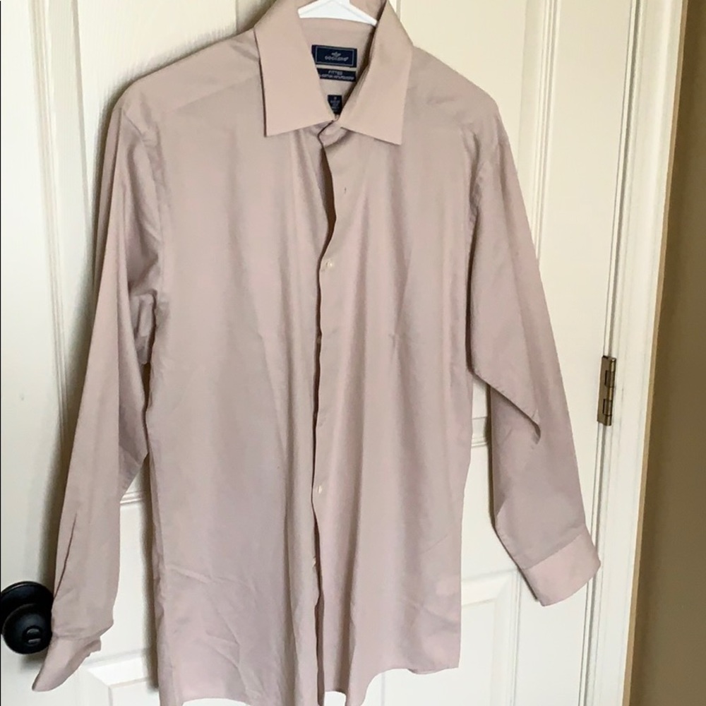 Dockers Fitted Cream Button Down